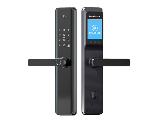 WiFi قفل الباب بالبصمة البيومترية الإلكترونية مع تطبيق الكاميرا / Tuya